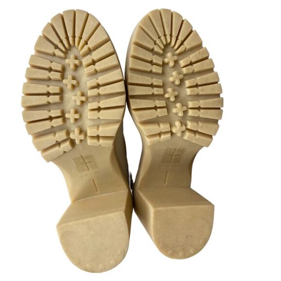 Dolce Vita Caster H2O Women Platform Ankle Boot/Booties Sz 8.5 Ivory Leather New - Picture 8 of 14